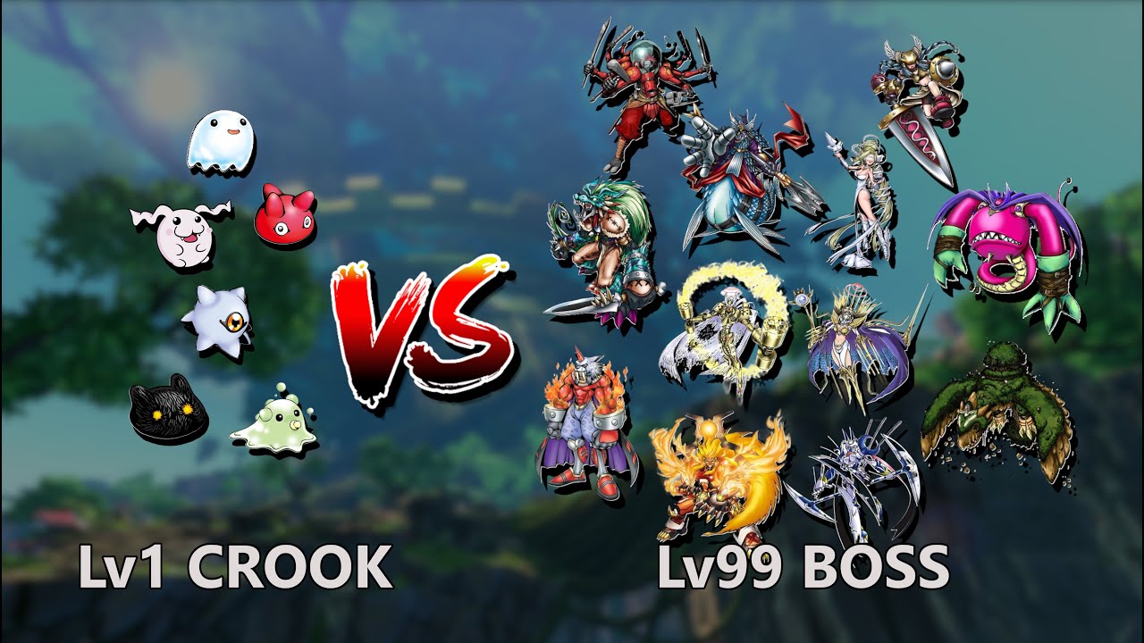 Digimon Story Time Stranger - Lv1 Digimons VS Olympos XII (Mega+)