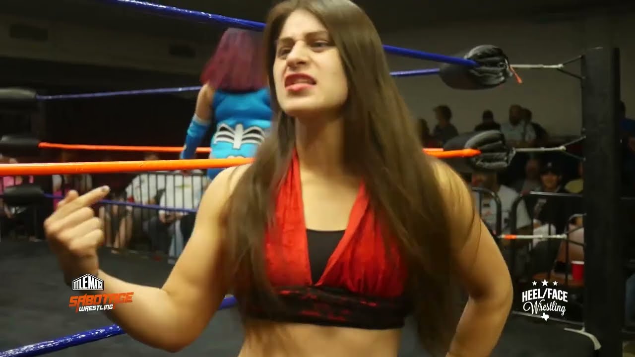 Эрика Торрес против Анжелики против Дины Миты — Sabotage Women's Wrestling ПОЛНЫЙ МАТЧ