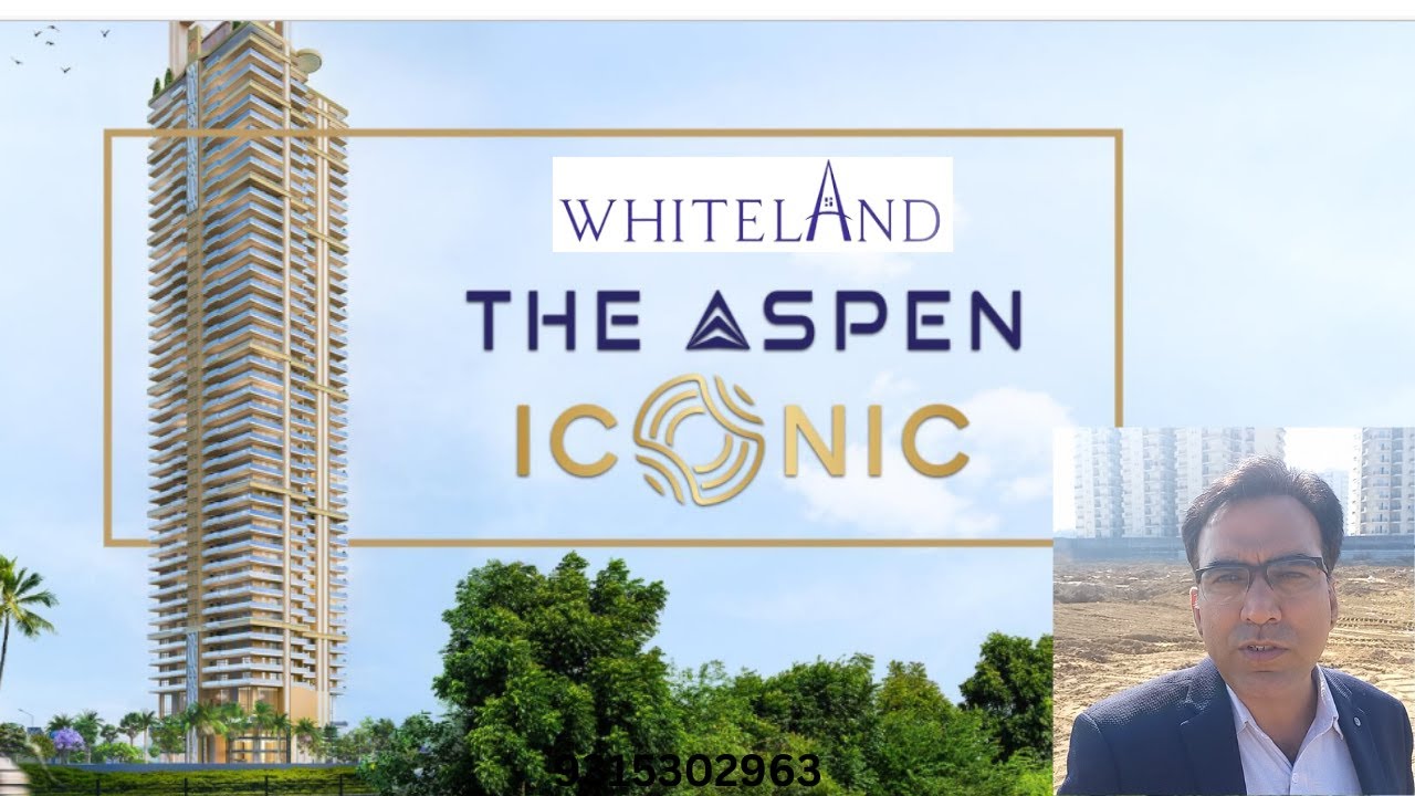 Whiteland The Aspen| Iconic Tower| Sec 76| 4 BHK Super Luxury apartment|Near SPR Road/NH8|9315302963