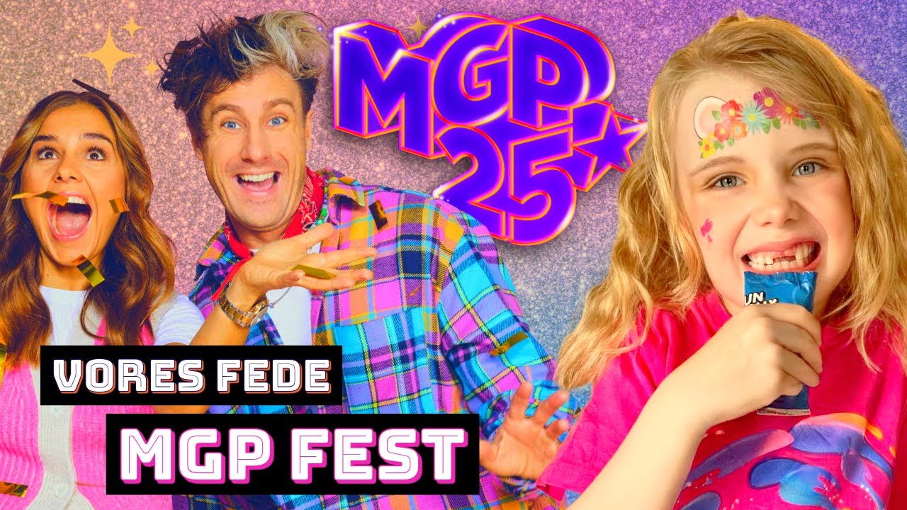 Vores fede BØRNE MGP FEST!💜💙