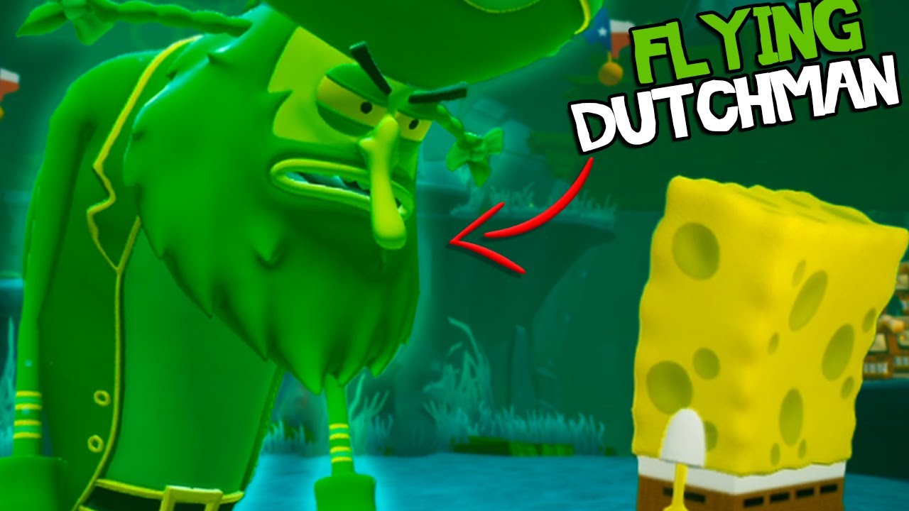 SPONGEBOB finds THE FLYING DUTCHMAN | Battle for Bikini Bottom Rehydrated - #12