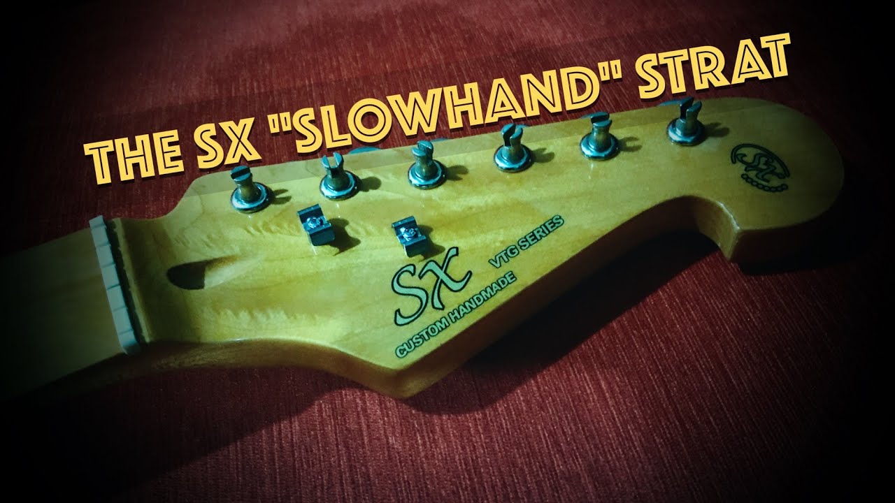 SX SlowHand Strat Part 1 - Turning an Affordable Guitar into an Eric Clapton Strat.
