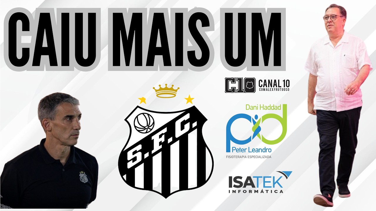 VOJVODA É DEMITIDO APÓS DERROTA PARA O INTER POR 2 A 1 #santos #futebol #brasileirão