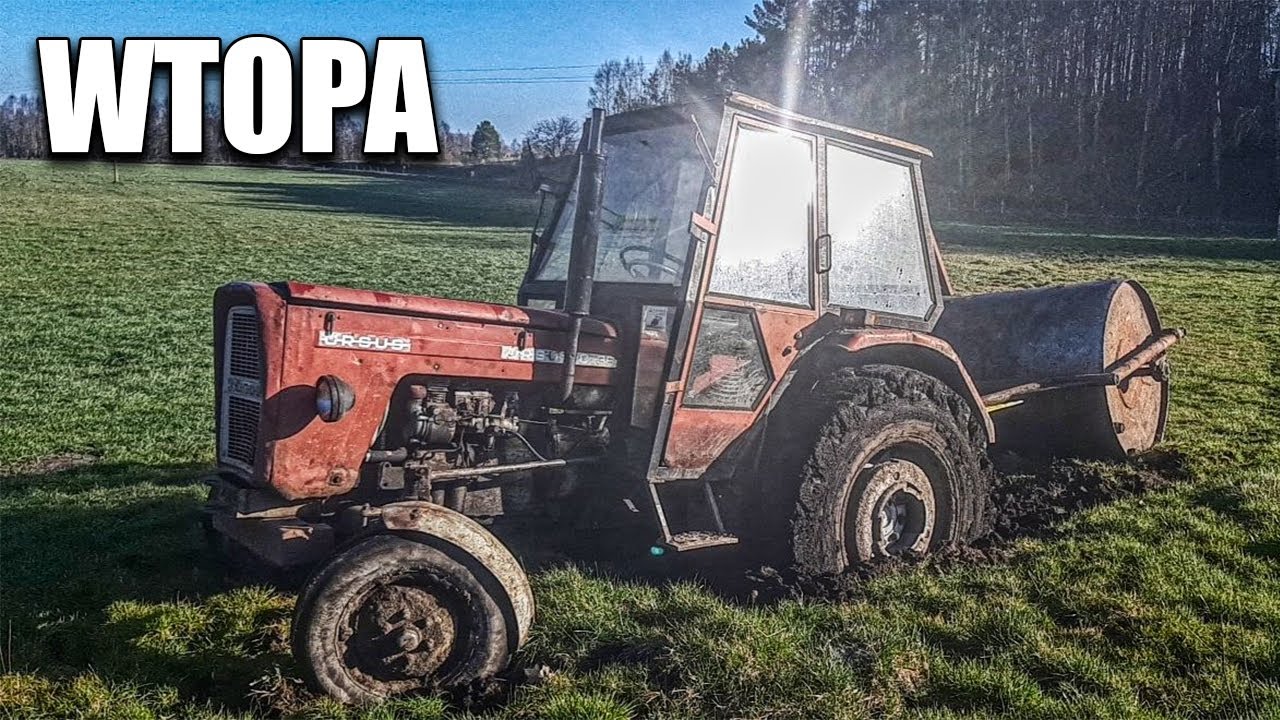 ☆Wałowanie i Włókowanie Łąk☆GoPro☆2 w 1☆Massey Ferguson 255☆Ursus C-355☆