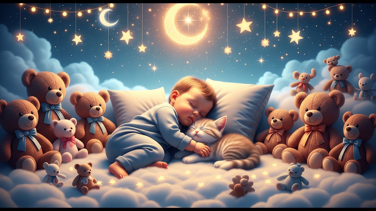 Mozart's Magic: 4 Hours Lullaby for Instant Baby Deep Sleep