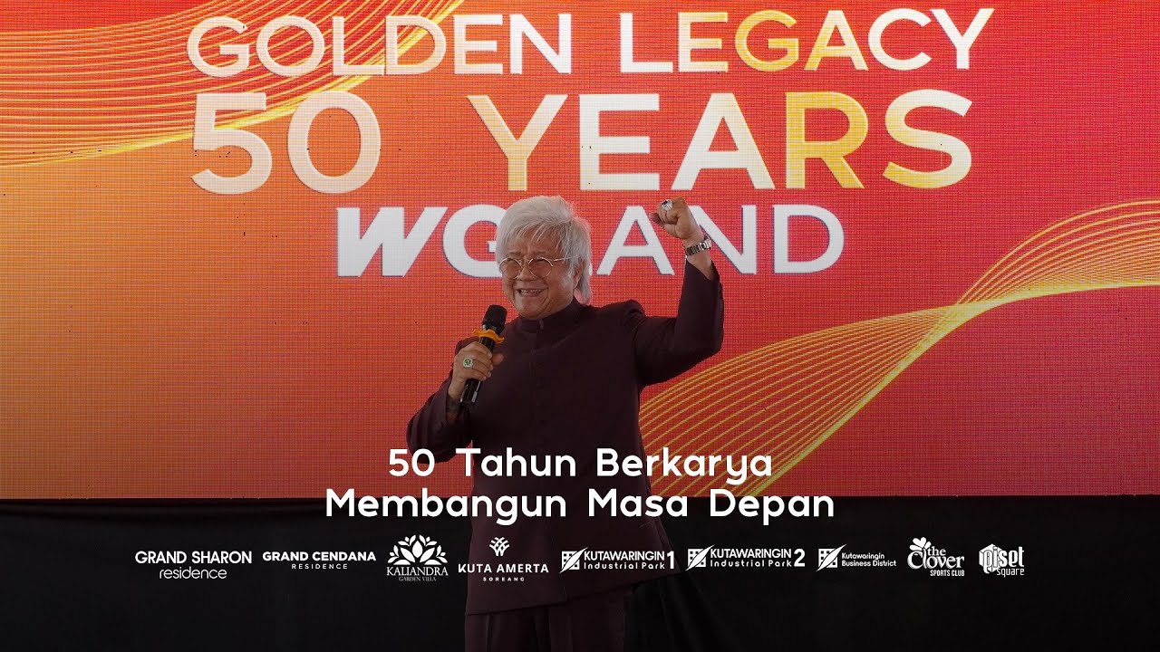 Momen penuh makna di perayaan Golden Legacy: 50 tahun perjalanan WG LAND