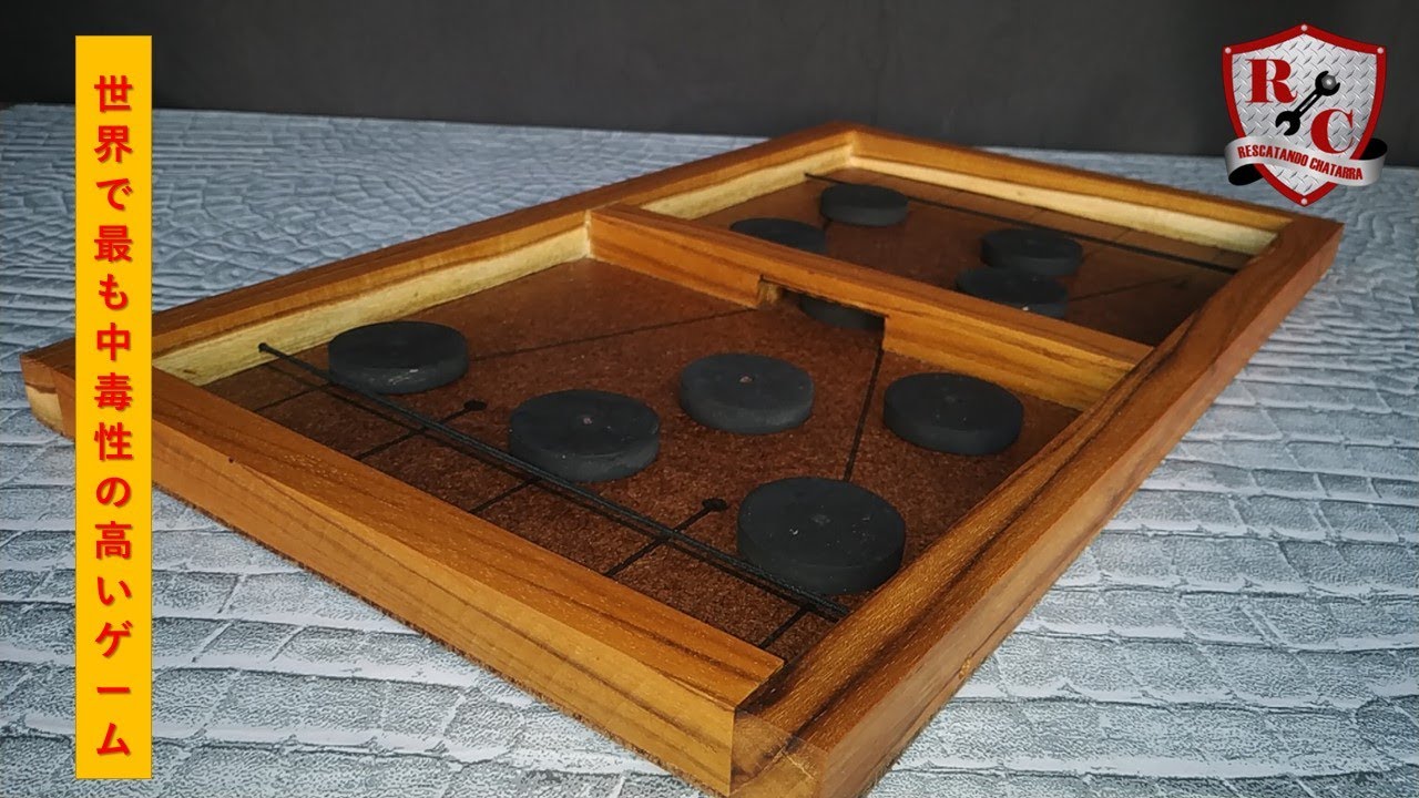 Slingpuck EL JUEGO MÁS ADICTIVO DEL MUNDO También es anti estrés, mira como se hace.