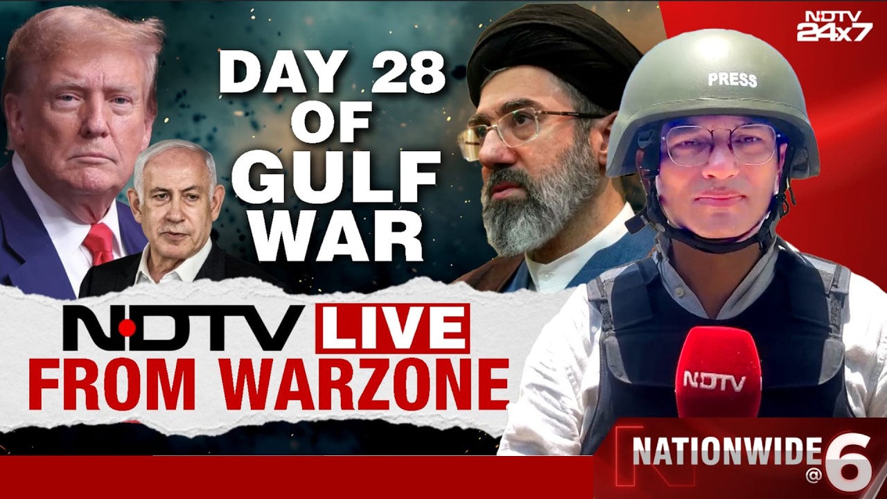 NDTV 24x7 LIVE TV: Day 28 Of Gulf War | NDTV Live From Warzone