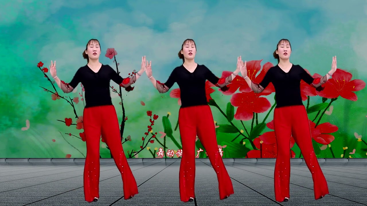 DJ广场舞《你像三月桃花开》丝丝缕缕醉心怀，祝愿永远健康美丽