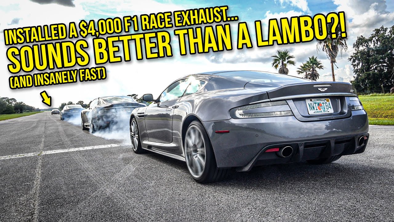 I Made My Aston Martin DBS Sound Like A PAGANI ZONDA (With A $4,000 Exhaust)