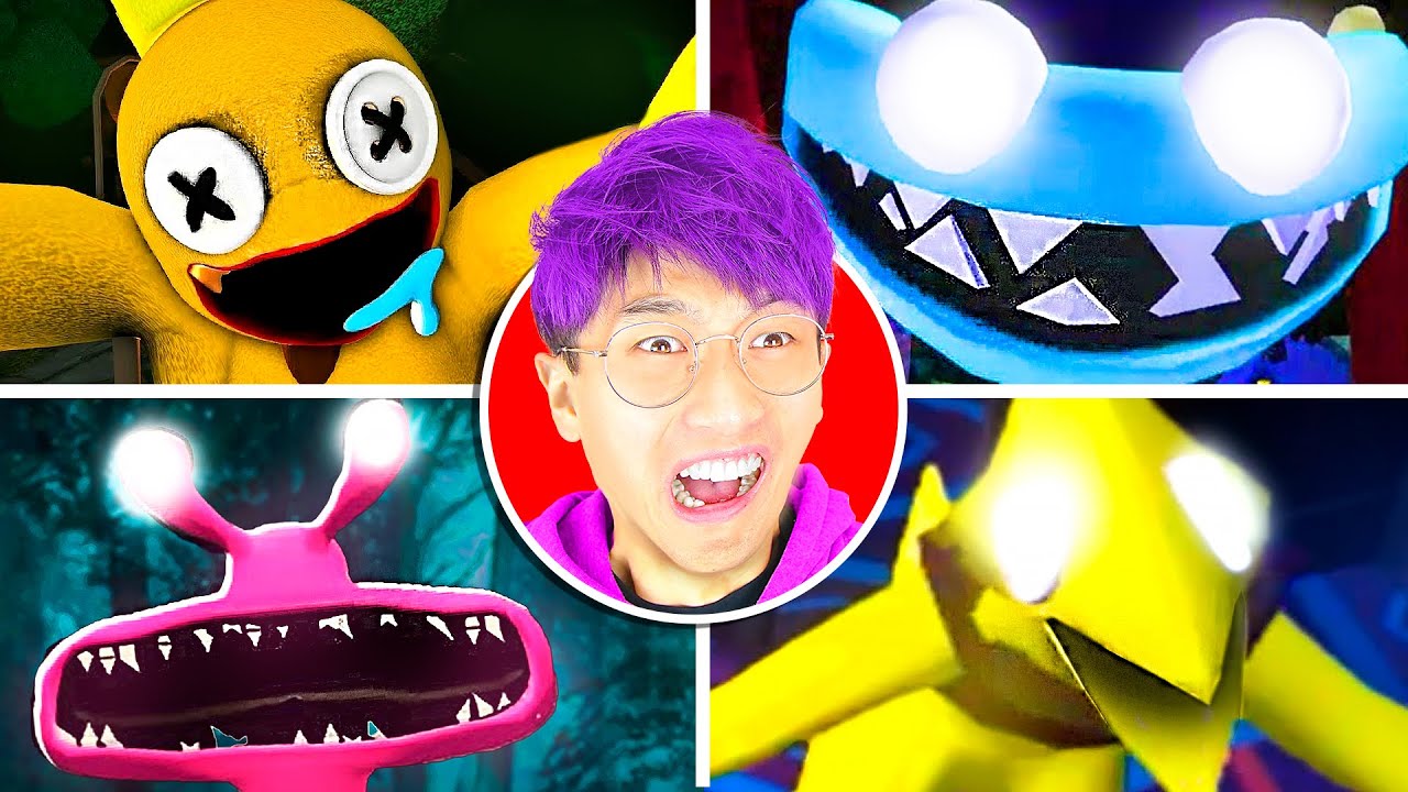 RAINBOW FRIENDS 2 ВСЕ НОВЫЕ JUMPSCARE ПРОТИВ СТАРЫХ! (РЕАКЦИЯ LANKYBOX!)