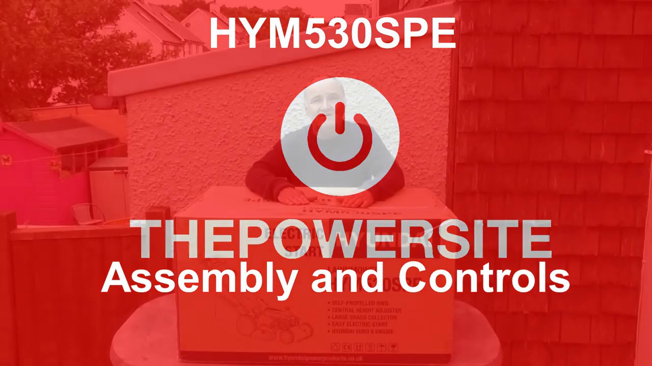 HYM530SPE Assembly and controls