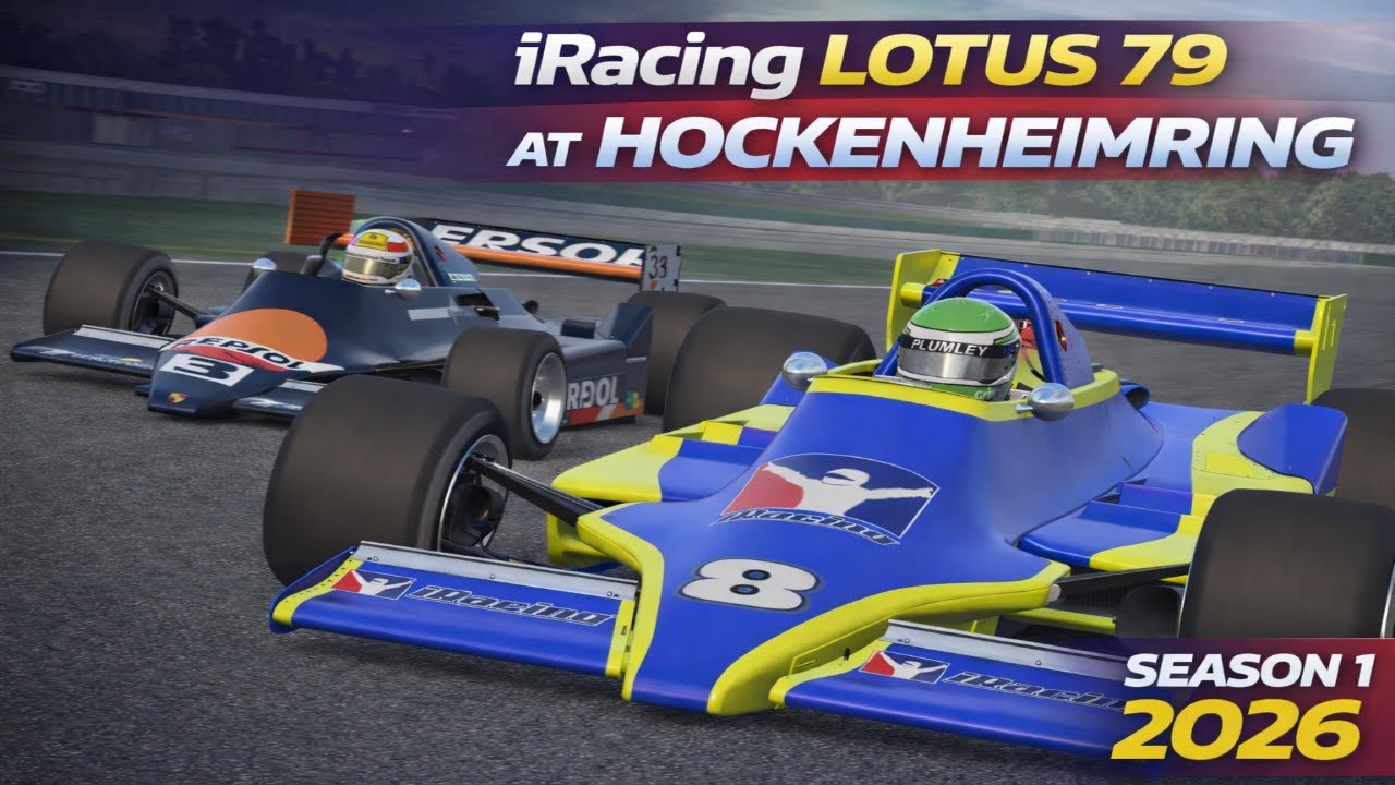 iRacing Lotus 79 at Hockenheimring | Season 1 2026