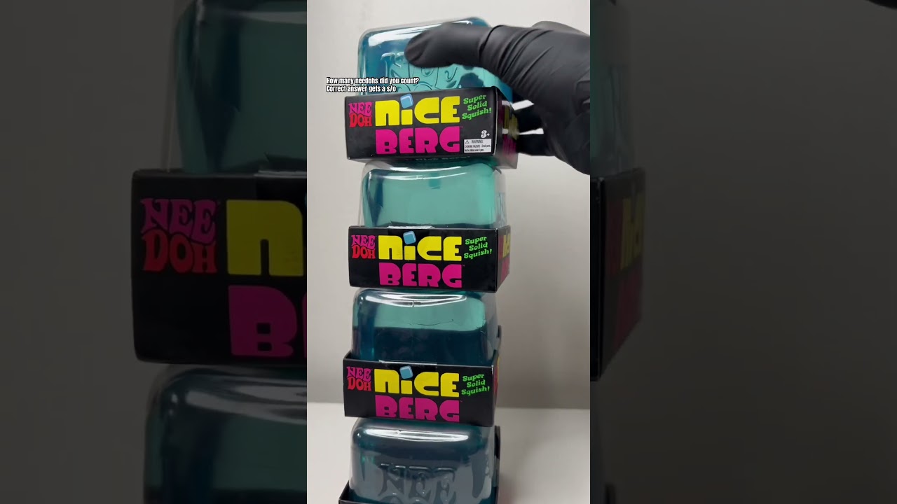 I heard this is a viral sound👀🔐 NEEDOH NICEBERG #asmr #needoh #needohs #needohtower #squishyasmr