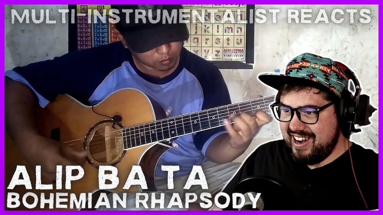 Alip Ba Ta 'Bohemian Rhapsody' Queen | Acoustic Fingerstyle | Multi-Musician Reaction + Analysis