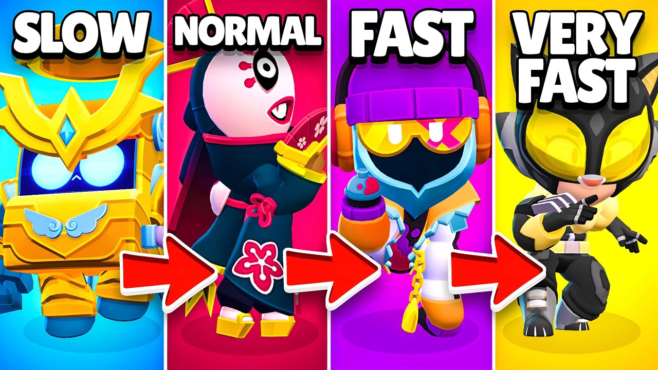 Every Rank My Brawler Moves Faster!