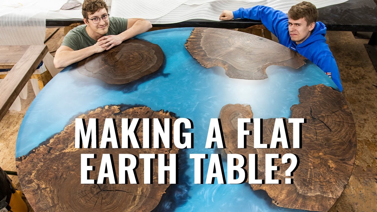 Making a Flat Earth Table