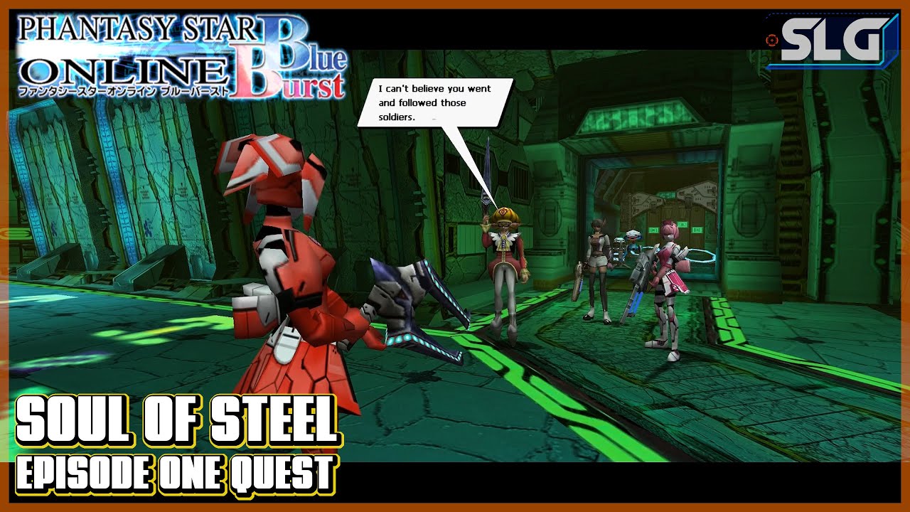 Soul of Steel - Phantasy Star Online Quest [1080P]