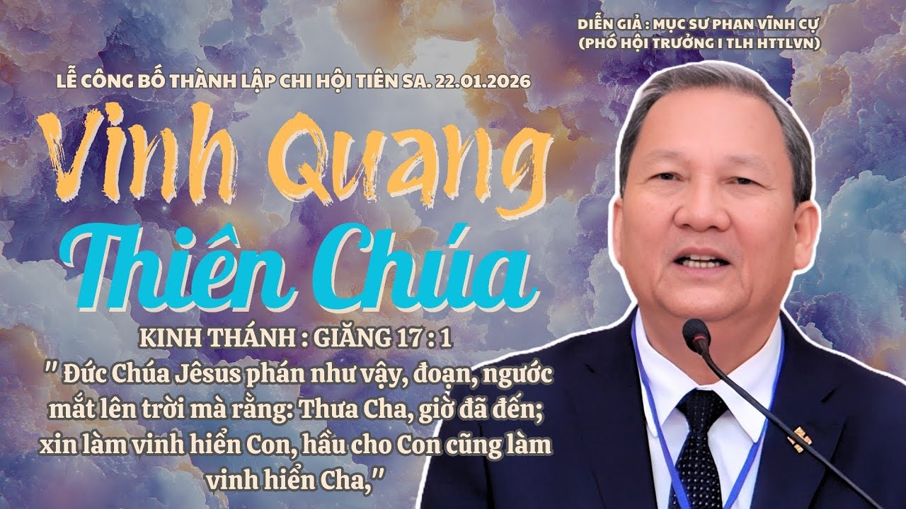 Mục sư Phan Vĩnh Cự | Vinh Quang Thiên Chúa | Bài Giảng Tin Lành #httlvn #msphanvinhcu 
