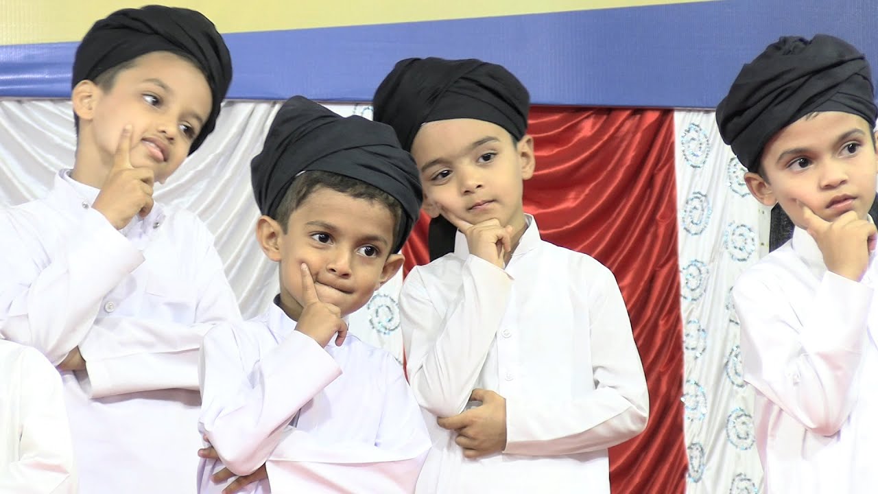 Kaise Pyare Apne Rasool | Beautiful performance on Action song by children | Madrasa Rahmaniya Manki