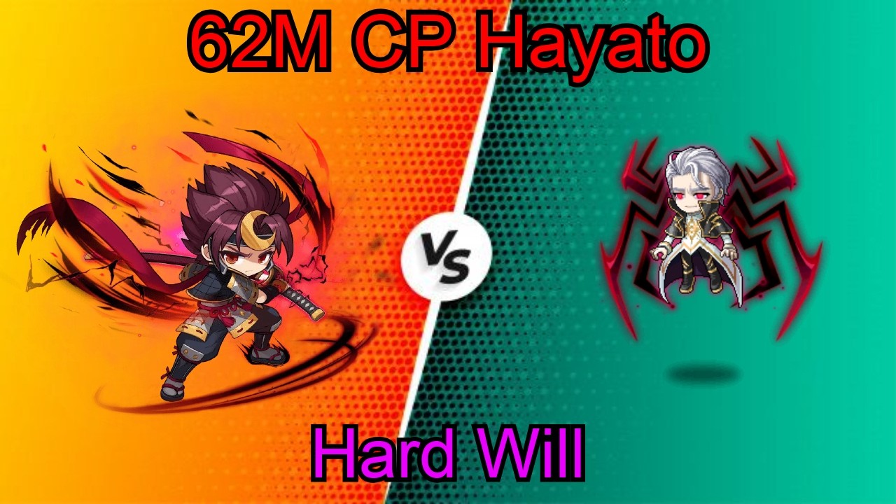 [Maplestory Kronos] 62M CP Hayato Solo Hard Will
