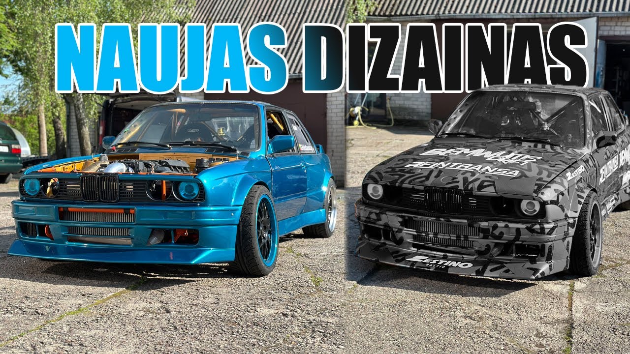 BEMWUČIO DAŽYMAS IR NAUJAS DIZAINAS | PASIRUOŠIMAS LATVIJAI