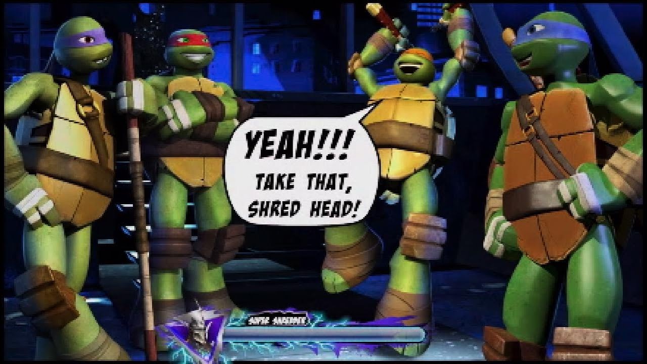 TEENAGE MUTANT NINJA TURTLES ENDING!