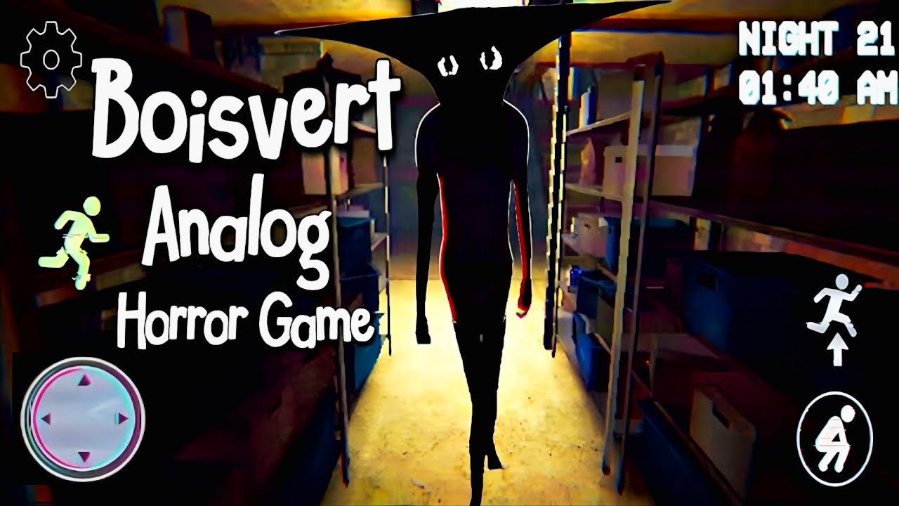 Boisvert: Analog Horror Game — First Release Android Gameplay 