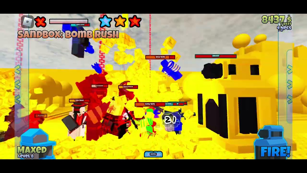The Battle Bricks Joke Bosses vs Bosses