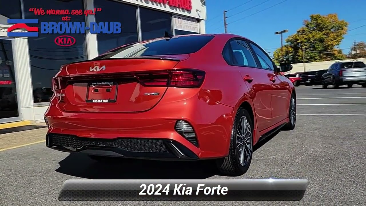 Used 2024 Kia Forte GT-Line, Easton, PA 23907P