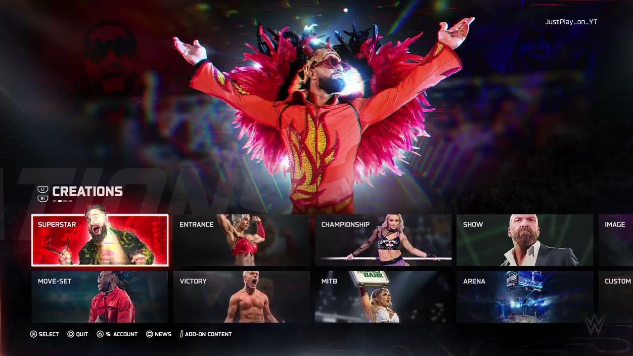WWE 2K25_how to make custom titantrons.
