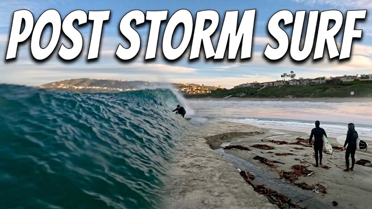 SANDBAR SURFING AFTER A STORM! | POV Surf