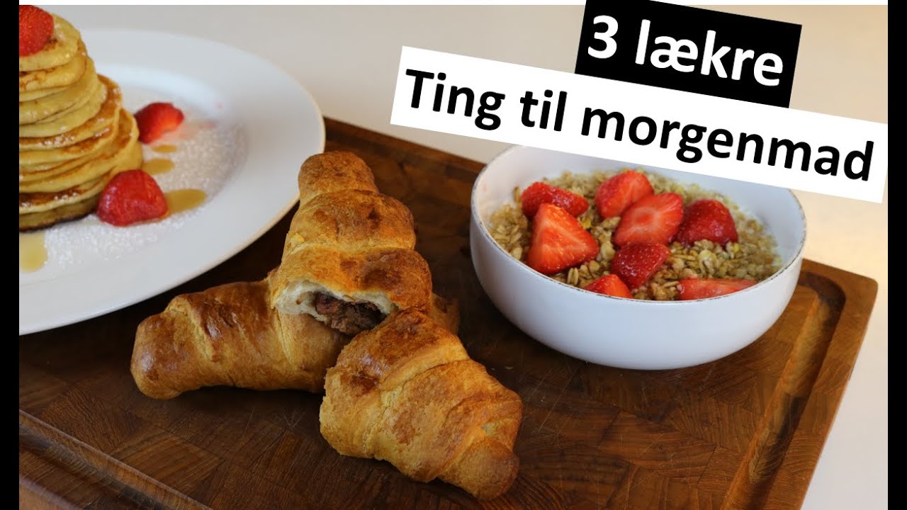 Mad DIY - Lav lækker Morgenmad! // Opskrift Amerikanske pandekager // Katrine Jacobsen // Dansk