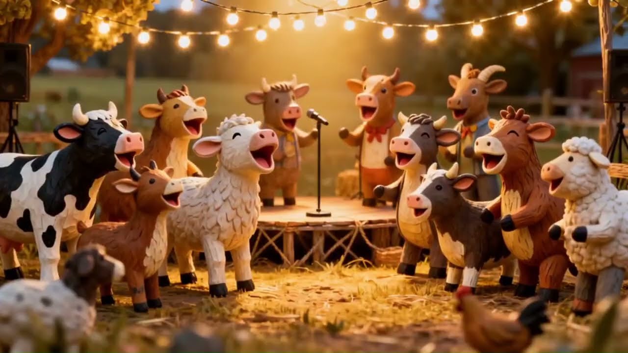 MUSICA PARA NIÑOS - Fiesta en la granja - Happy Baby