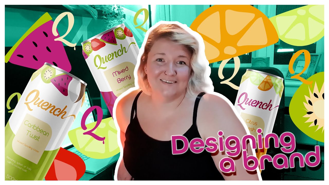 Designing A Brand -  Sparkling Water - Quench