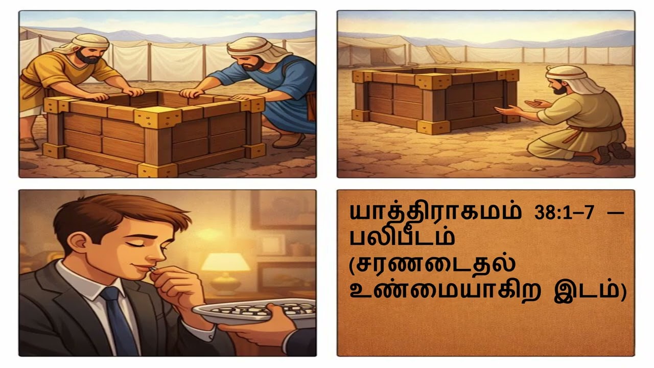 யாத்திராகமம் 38–40 | கூடாரம் முடிவு & கர்த்தரின் மகிமை நிரம்புதல் | தேவன் தம் ஜனங்களுடன் வாசம்
