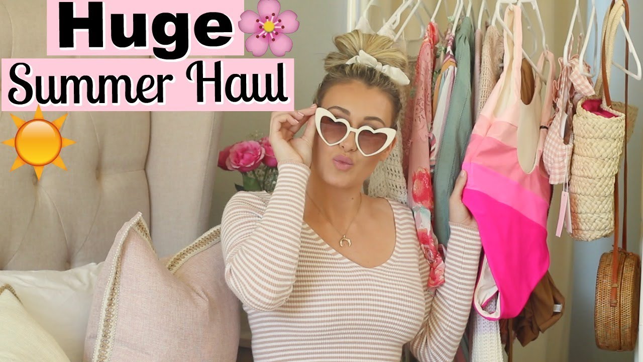 SPRING + SUMMER CLOTHING HAUL | BABYMOON VACATION HAUL | Tara Henderson