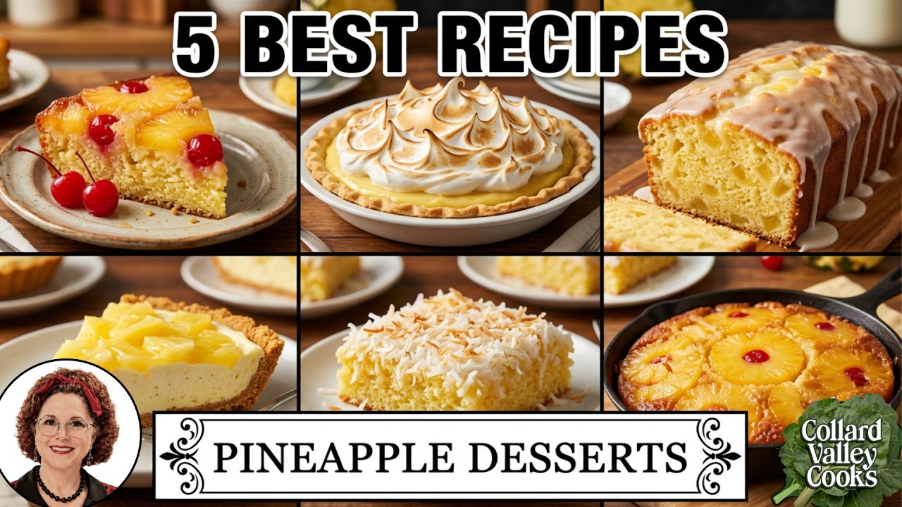 5 Pineapple Desserts That Prove Simple Ingredients Make the Best Desserts