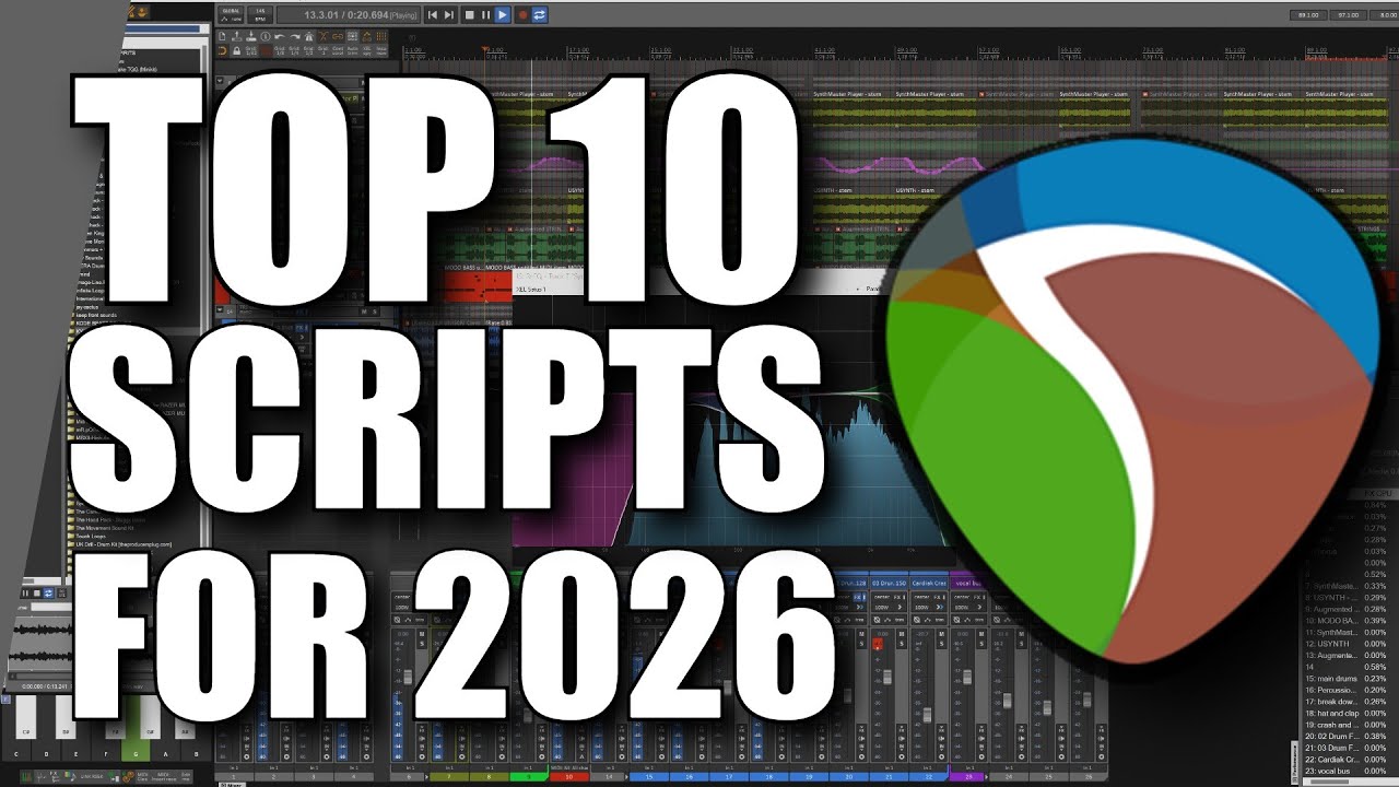 Топ-10 скриптов для Reaper на 2026 год