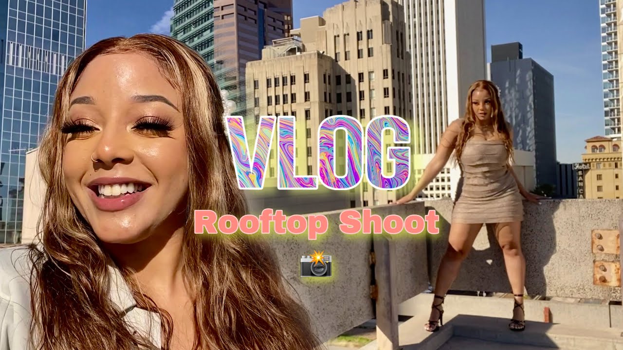 Rooftop Photoshoot to Boost my Confidence again.. | Yellow Jade
