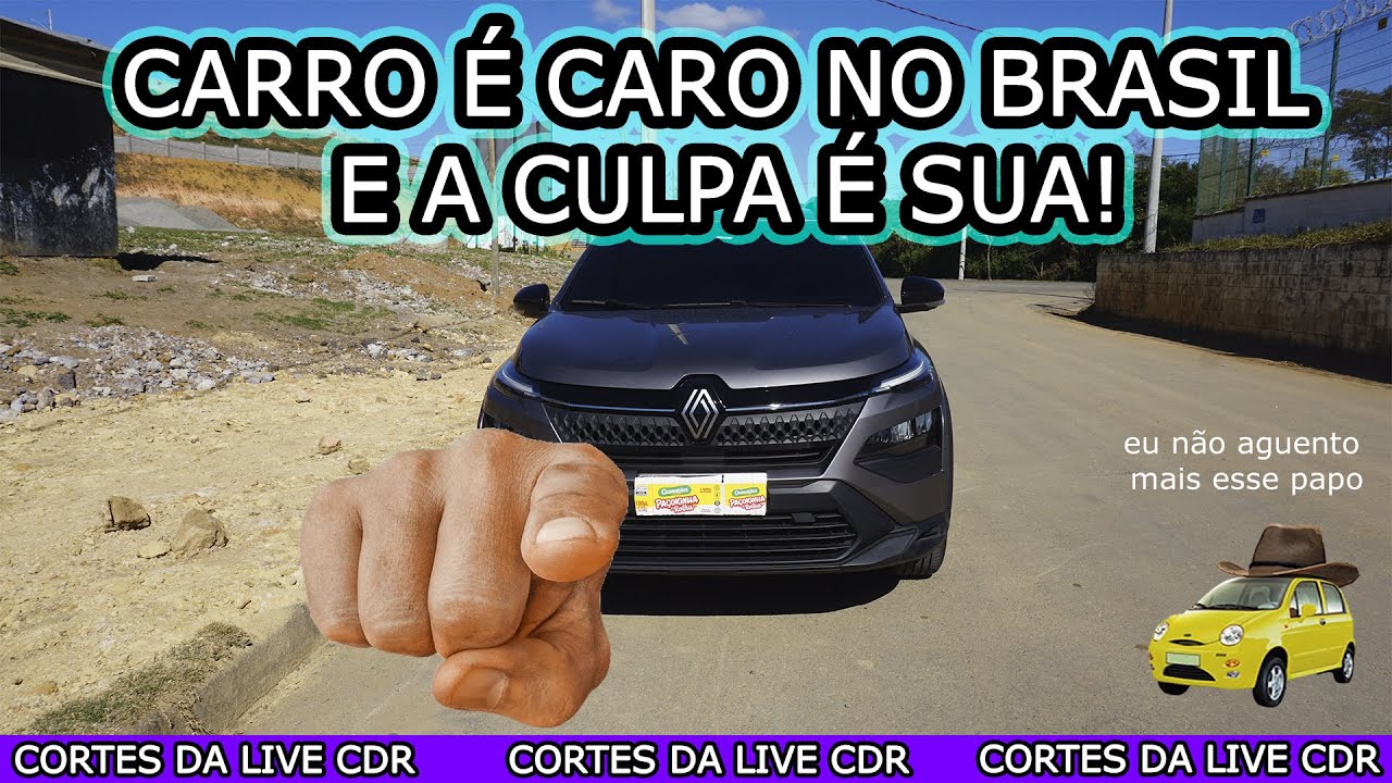 CARRO É CARO NO BRASIL E A CULPA É SUA!