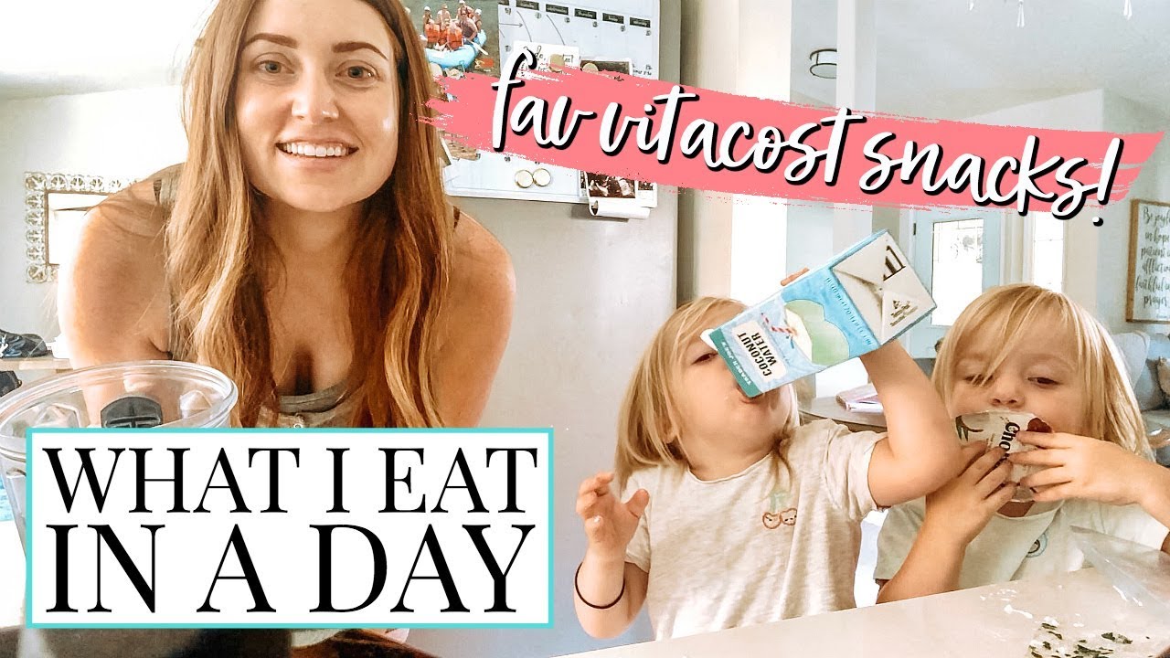WHAT I EAT IN A DAY WHILE NURSING (& FEED MY TODDLERS) 3 WEEKS POST PARTUM | Kendra Atkins