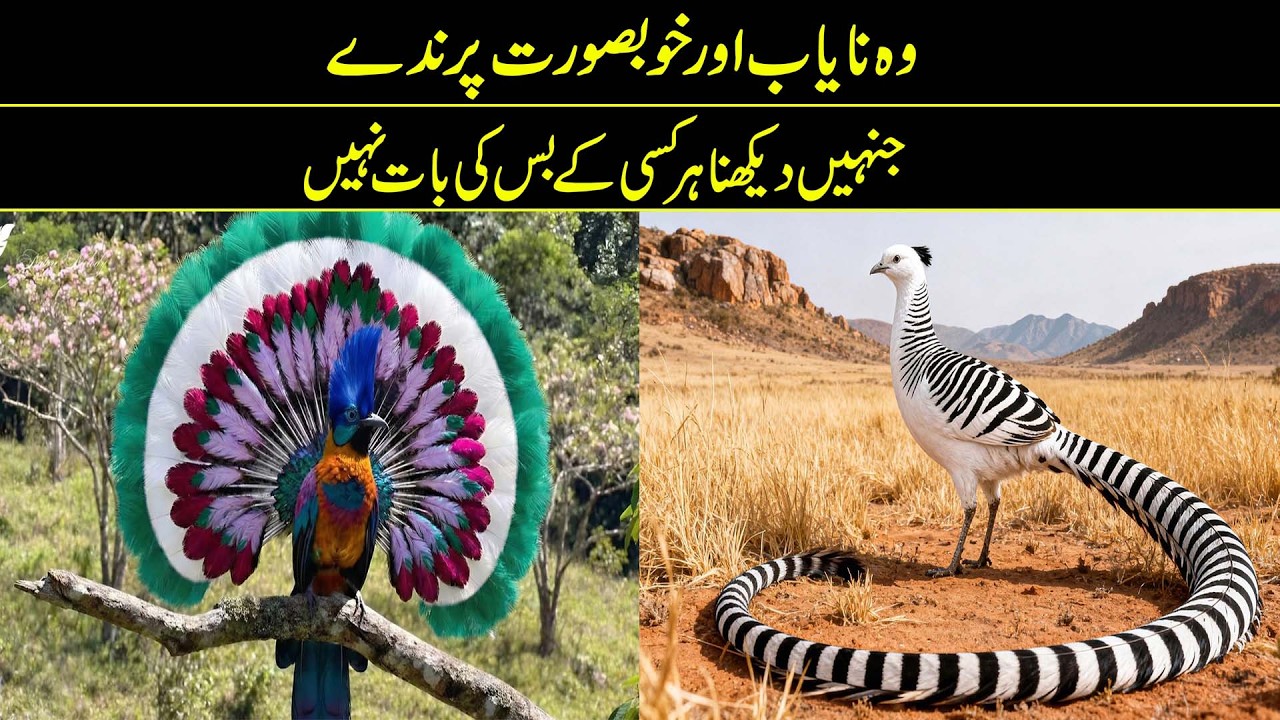 Those Rare And Beautiful Birds That Not Everyone Can See | Reality Facts