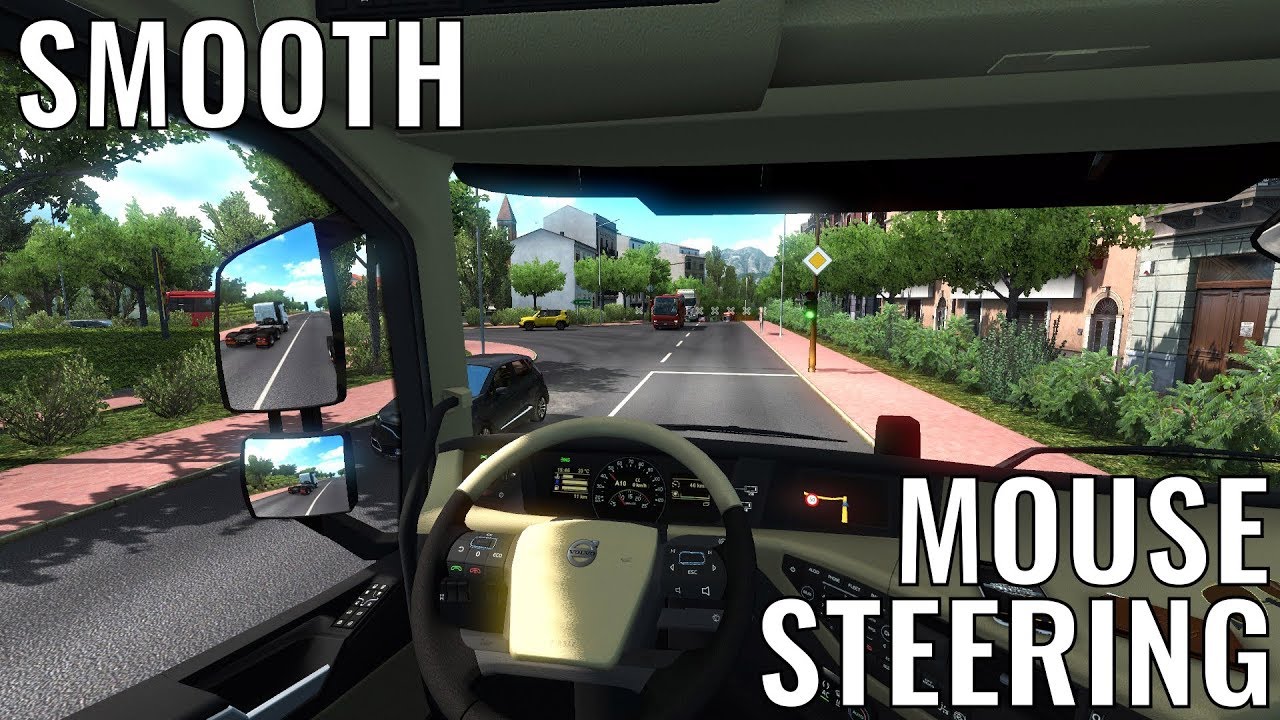 ETS2: Smooth Mouse Steering Settings