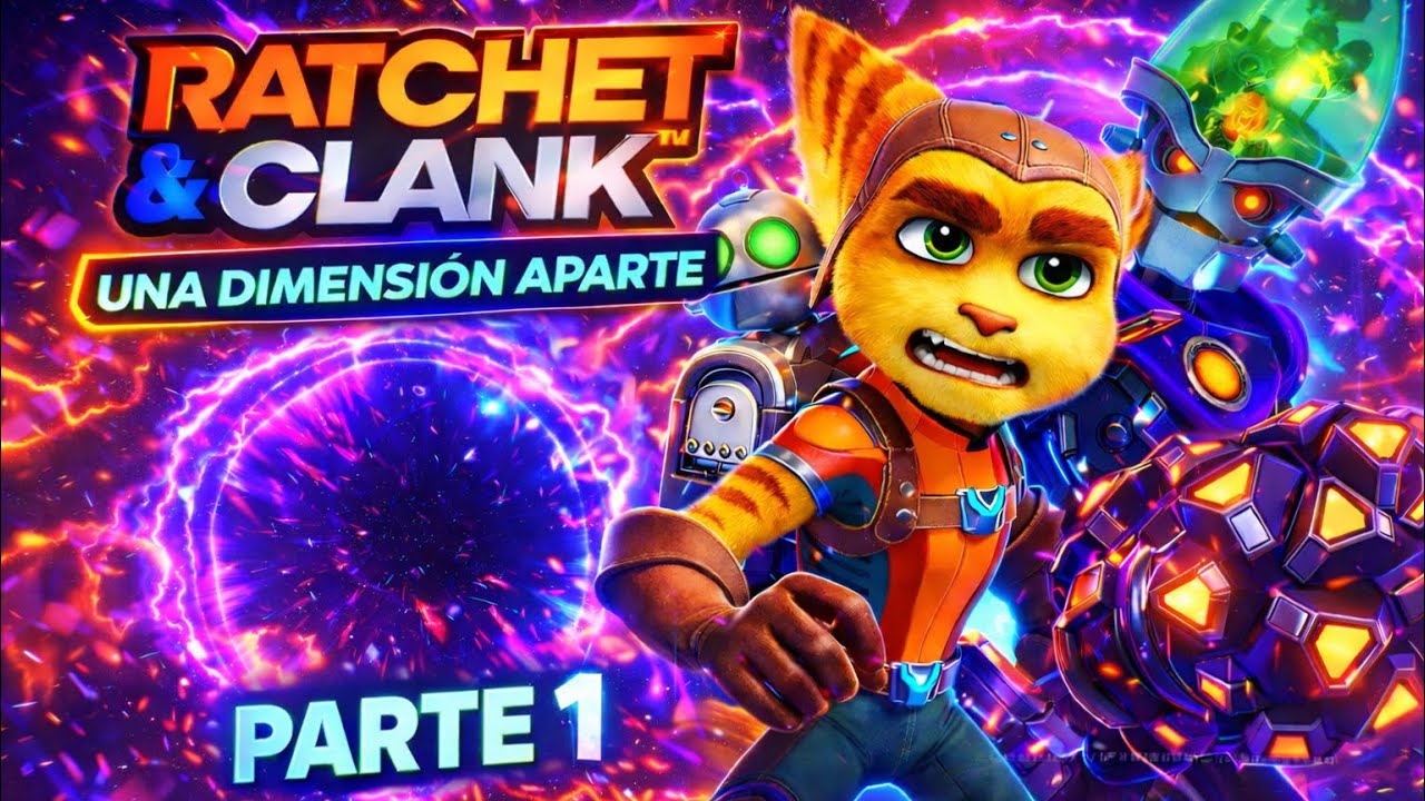 Ratchet & Clank Una dimensión aparte ESTE JUEGO PARECE UNA PELICULA DE PIXAR! PS5 parte 1 
