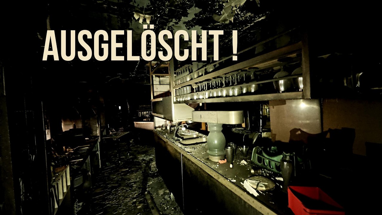 „Verbrannt & vergessen: Das verlassene 70er-Jahre Hotel innen“
