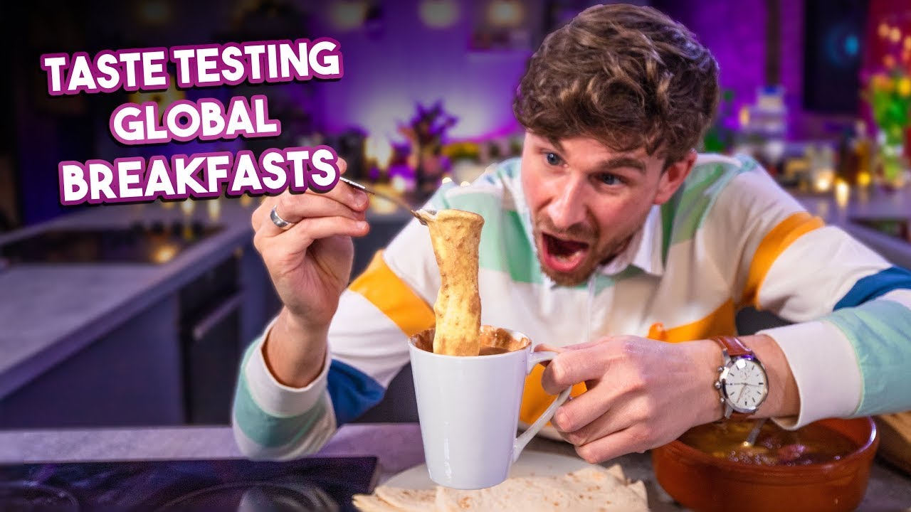 Taste Testing BREAKFASTS from Around the World!! | Sorted Food