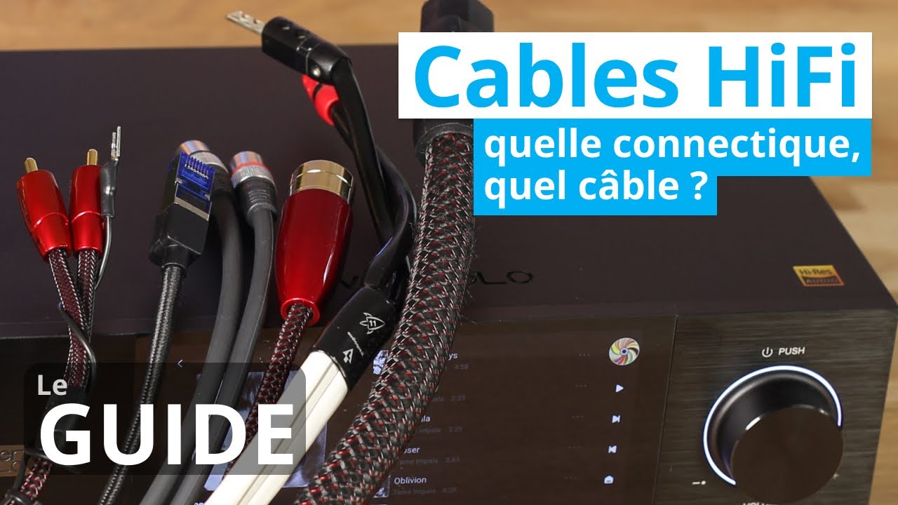 Débuter en HiFi : les 4 câbles essentiels, à quoi servent-ils vraiment ?