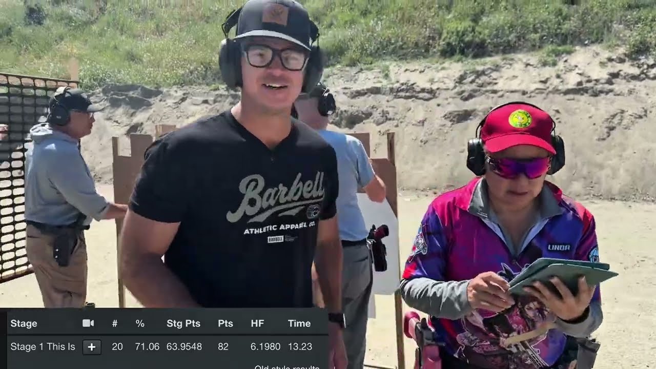 My second USPSA match - throwback video 