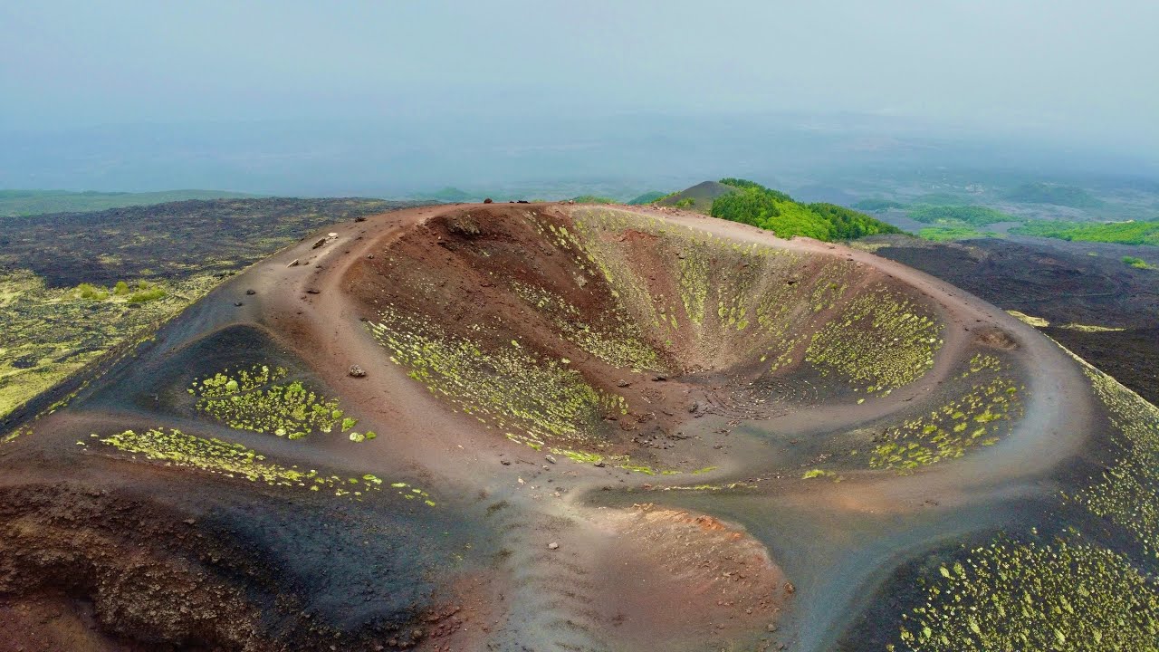 Etna volcano Sicily, Italy 🇮🇹 (by drone)
